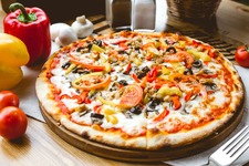 Pizza aux oeufs 