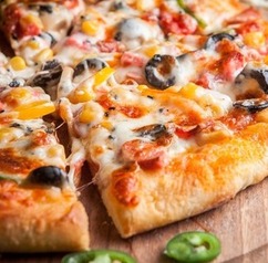 Pizza aux légumes