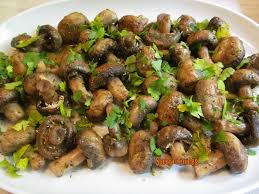 Champignon bio sauté au  beurre