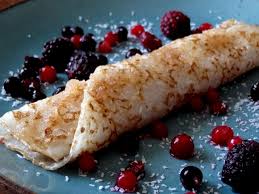 Crêpe de manioc chocolate