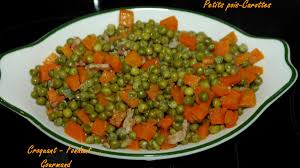 Petit pois  aux carrote bio